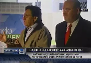 Estos son los políticos que se alejaron de Alejandro Toledo y Perú Posible