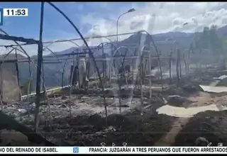 EXCLUSIVO| Así quedó el campamento minero de Southern Perú tras incendio