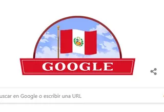 Google saluda al Perú con este 'doodle' alusivo al aniversario patrio