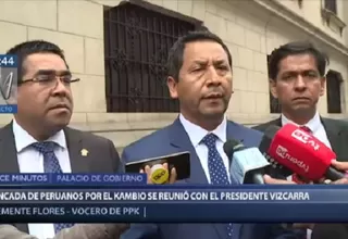 Flores: Martín Vizcarra está evaluando la situación con un equipo de juristas