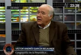 García Belaunde: Comisión de Economía del Congreso es manejada por el MEF