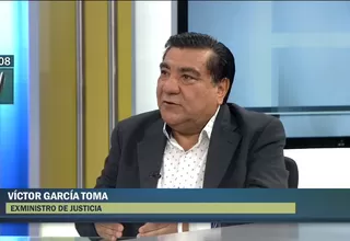 García Toma sobre Guzmán: “El Partido Morado no actuó rápidamente como con Mora” 