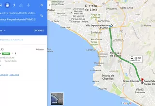 Google Transit ahora ofrece horarios y rutas de la Línea 1 del Metro de Lima