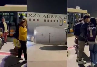 PCM: Peruanos varados en Israel abordaron avión presidencial para ser evacuados