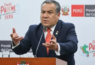 Gustavo Adrianzén: “La presidenta nunca se ha ausentado”