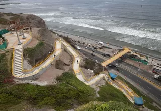 Habilitan dos puentes peatonales en la Costa Verde