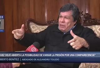 Benítez: Juez de EE. UU. dejó abierta la posibilidad de variar prisión de Toledo 