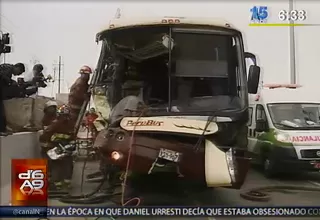 Heridos de accidente de Perú Bus se recuperan en el hospital María Auxiliadora