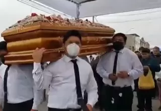 Huacho: sepultan restos de hombre que habría sido asesinado por su esposa