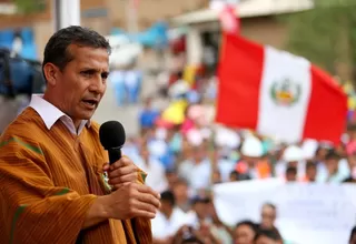 Ollanta Humala: Perú ha erradicado 35 mil hectáreas de cultivo ilegal de coca