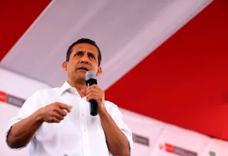 Humala sostuvo que ningún gobierno debe retroceder lo avanzado en educación
