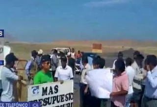 Ica: operadores turísticos bloquean ingreso a la Reserva de Paracas
