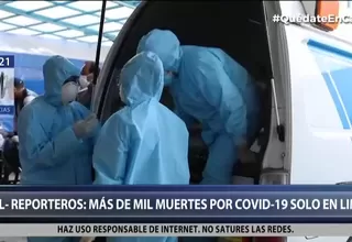 IDL-Reporteros: Más de mil muertos por coronavirus o sospechosos en Lima y Callao