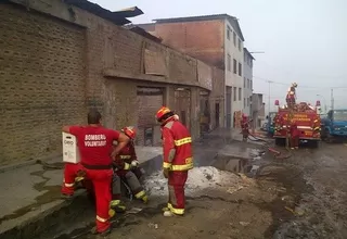 Incendio afectó centro de rehabilitación en Villa El Salvador
