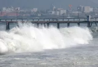 Indeci: 107 puertos del litoral están cerrados debido a oleajes irregulares