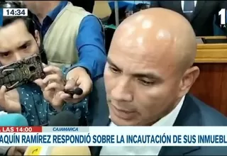 Joaquín Ramírez tras incautación de inmuebles: “Es una decisión un tanto abusiva” 