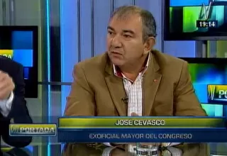 José Cevasco: Discurso de PPK debería tener un mensaje para el Congreso