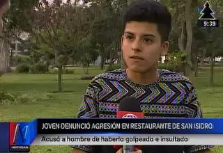Joven denuncia agresión homofóbica en un restaurante de San Isidro