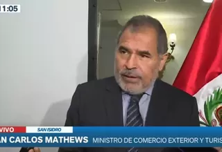 Juan Carlos Mathews: Conflicto en Israel no debería tener impacto mayúsculo en Perú