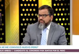 Julio Arbizu:"A mi me convocó directamente Nuevo Perú"