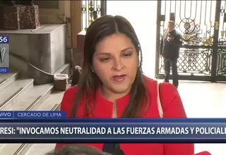 Karina Beteta afirma que Mercedes Aráoz es legalmente presidenta encargada del país
