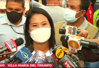 Keiko Fujimori fija fecha y hora para debatir con Pedro Castillo en la puerta del penal Santa Mónica