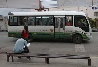 Lima: 5 empresas de transporte público sancionadas por no cumplir con medio pasaje