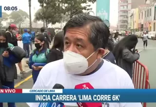 Lima corre 6K: Inicio maratón que busca concientizar sobre donación de órganos