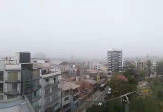 Lima y Callao amanecieron nublados: Senamhi pronosticó lluvias en la costa central
