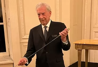 Mario Vargas Llosa recibió espada de miembro de la Academia Francesa