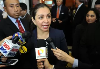 Marisol Espinoza sobre Belaúnde Lossio: no ha participado en el Gobierno