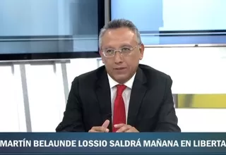 Martín Belaunde Lossio: Su abogado afirma que saldría el sábado al mediodía a más tardar