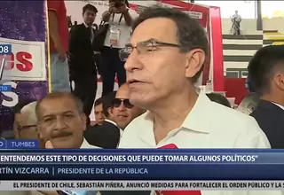 Martín Vizcarra afirma estar satisfecho de tener 70% de respaldo ciudadano
