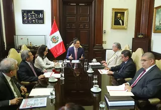 Martín Vizcarra y la Comisión de Reforma del Sistema de Justicia sostuvieron reunión