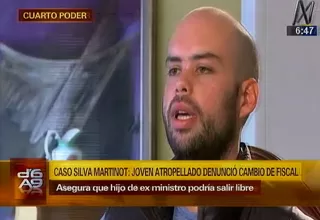 Caso Silva Martinot: víctima denunció cambio de fiscal que ve su proceso