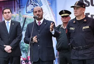 Ministro del Interior presentó medidas para sancionar corrupción policial