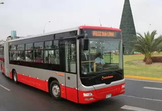 La Molina: bus del corredor Javier Prado quedó varado y generó congestión