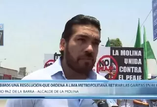 La Molina: Casetas de peaje deben ser retiradas en 48 horas