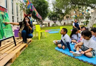 La Molina: Cuentacuentos para niños por aniversario de biblioteca Plaza Bicentenario