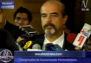 Mulder: Solidaridad es oficialista y no debe presidir Comisión de Fiscalización