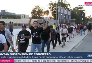 Ultra Perú: Levantan suspensión de concierto