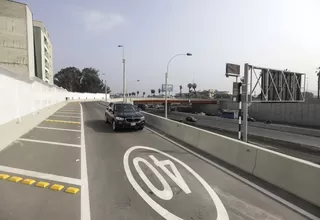 Municipalidad de Lima habilitó viaductos del intercambio vial El Derby