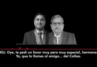 Nuevo audio revela cómo Gutiérrez Pebe pide al juez Hinostroza interceder por familiar