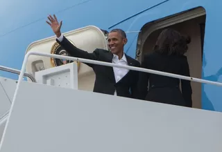 Obama llegó a Cuba para iniciar un viaje histórico