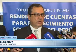 Oliva descartó que haya irregularidades en presupuesto para adelanto de elecciones