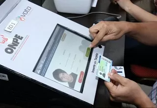 ONPE habilita simulador para que ciudadanos practiquen voto electrónico