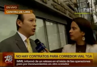 Operadores de corredor vial Tacna-Garcilaso-Arequipa aún no firman contrato
