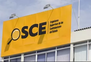 Osce pierde información de contratos con el Estado hechos entre 2009 y 2011