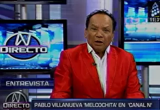 Pablo Villanueva, 'Melcochita', apoya la candidatura de Keiko Fujimori