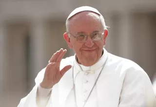 Papa Francisco pidió a los peruanos "trabajar por la unidad"
